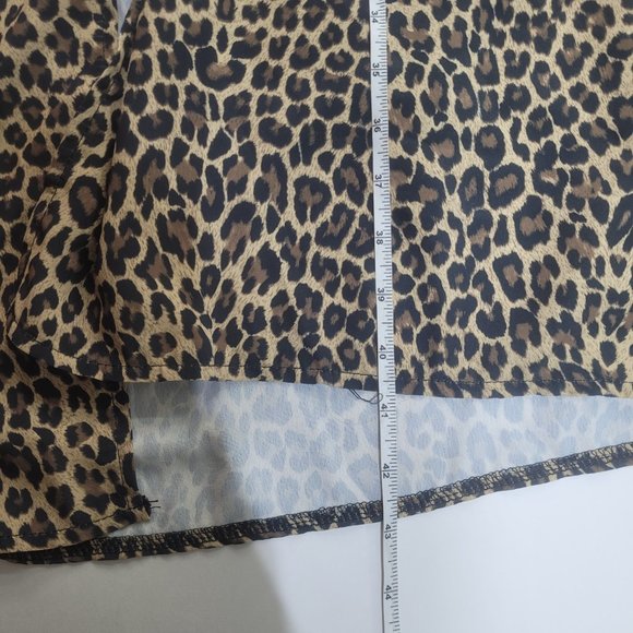 Never Fully Women's Dressed Beach Cover Up Dress Leopard Print - 6 - Picture 4 of 7